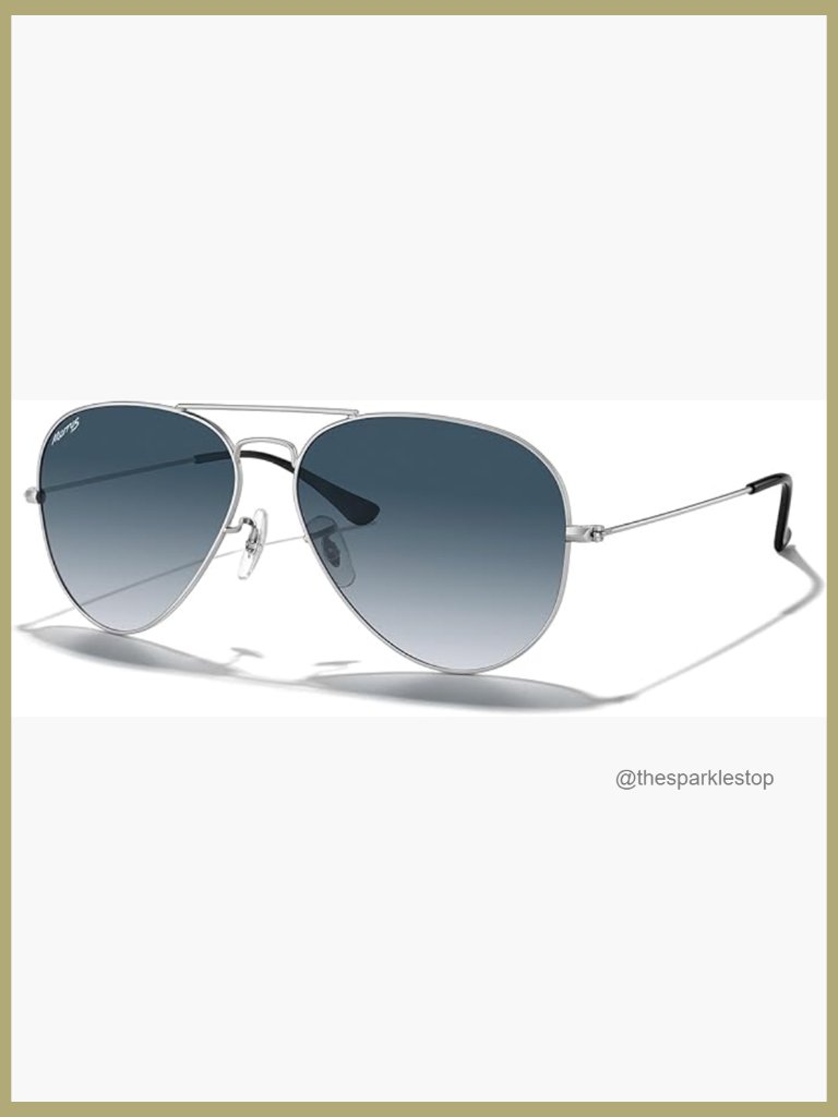 Metal Frame Polarized Aviator Sunglasses Uv Protection